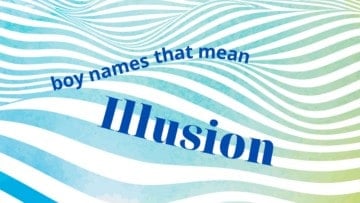 Boy names that mean illusion