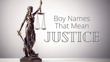 boy names that mean justice