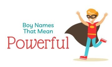 Boy Names That Mean Powerful
