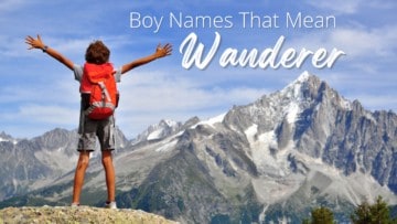 boy names that mean wanderer