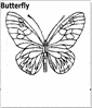 butterfly coloring pages