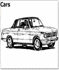 Car coloring pages