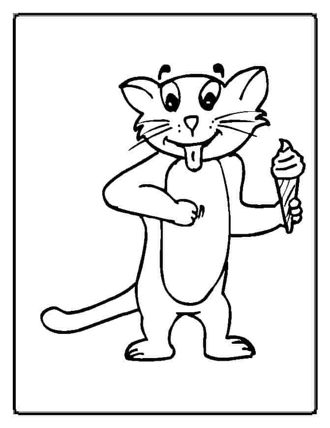 Cat Coloring Pages