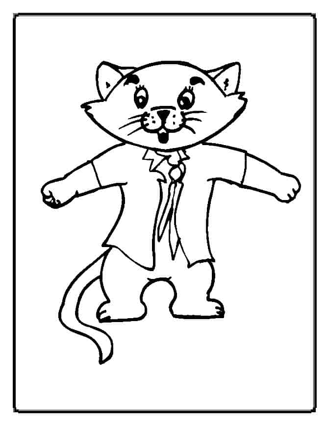 Cat Coloring Pages