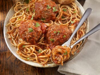 cheesy meatballs