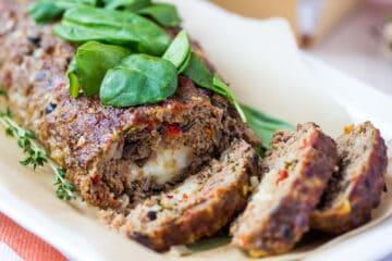 cheese stuffed meatloaf