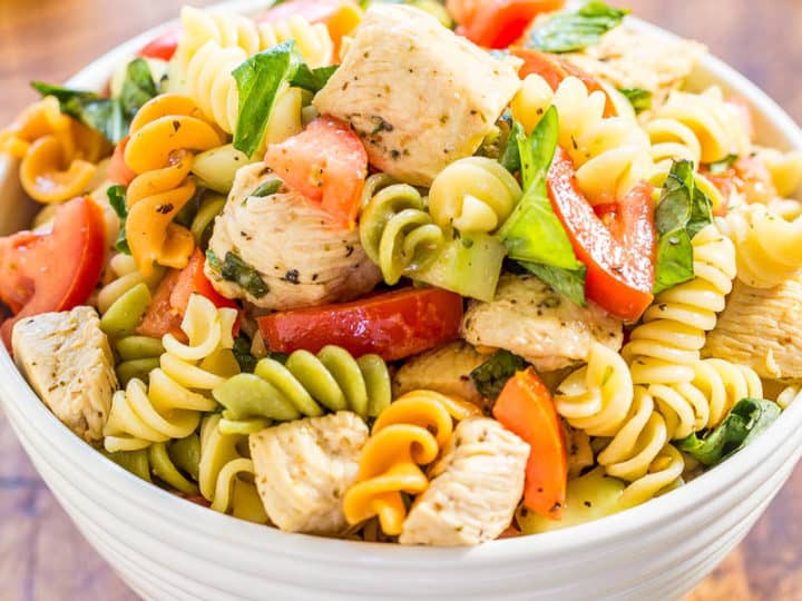 chicken pasta spirals