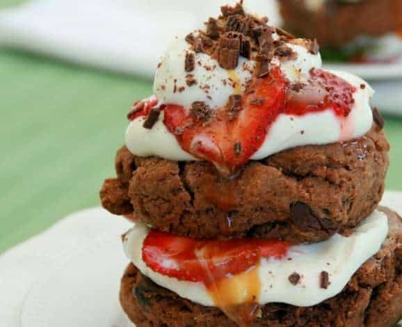 Chocolate Strawberry Shortcake