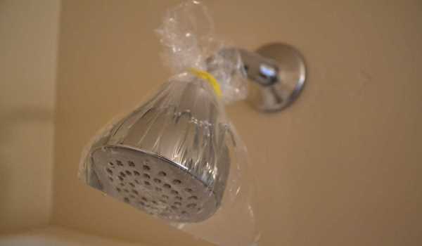 Vinegar to Clean Shower Heads