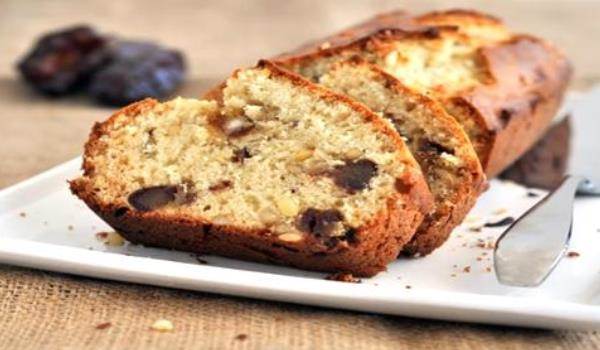 date, bread, nut, cake, walnut, loaf, fruit, pound, food