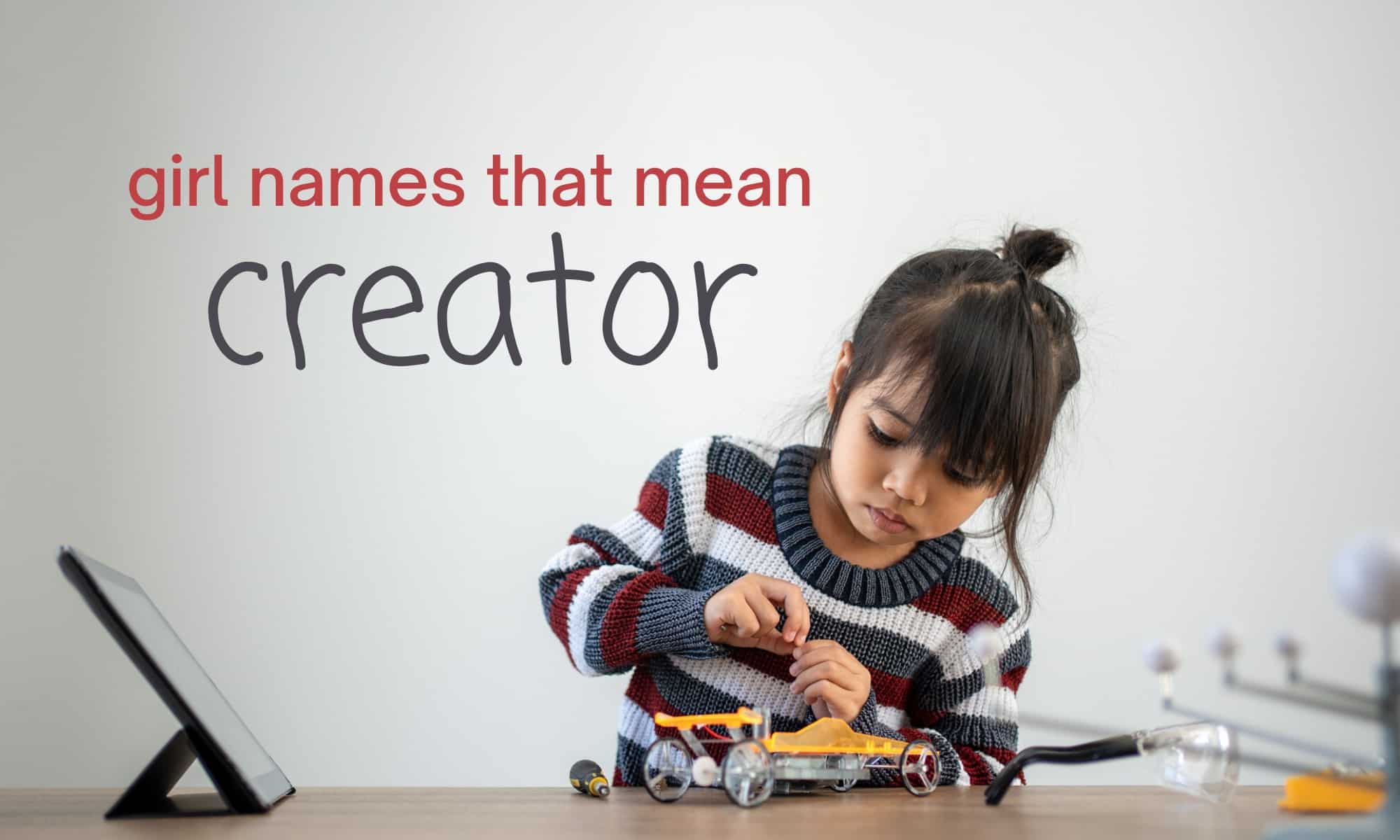 girl names that mean the creator