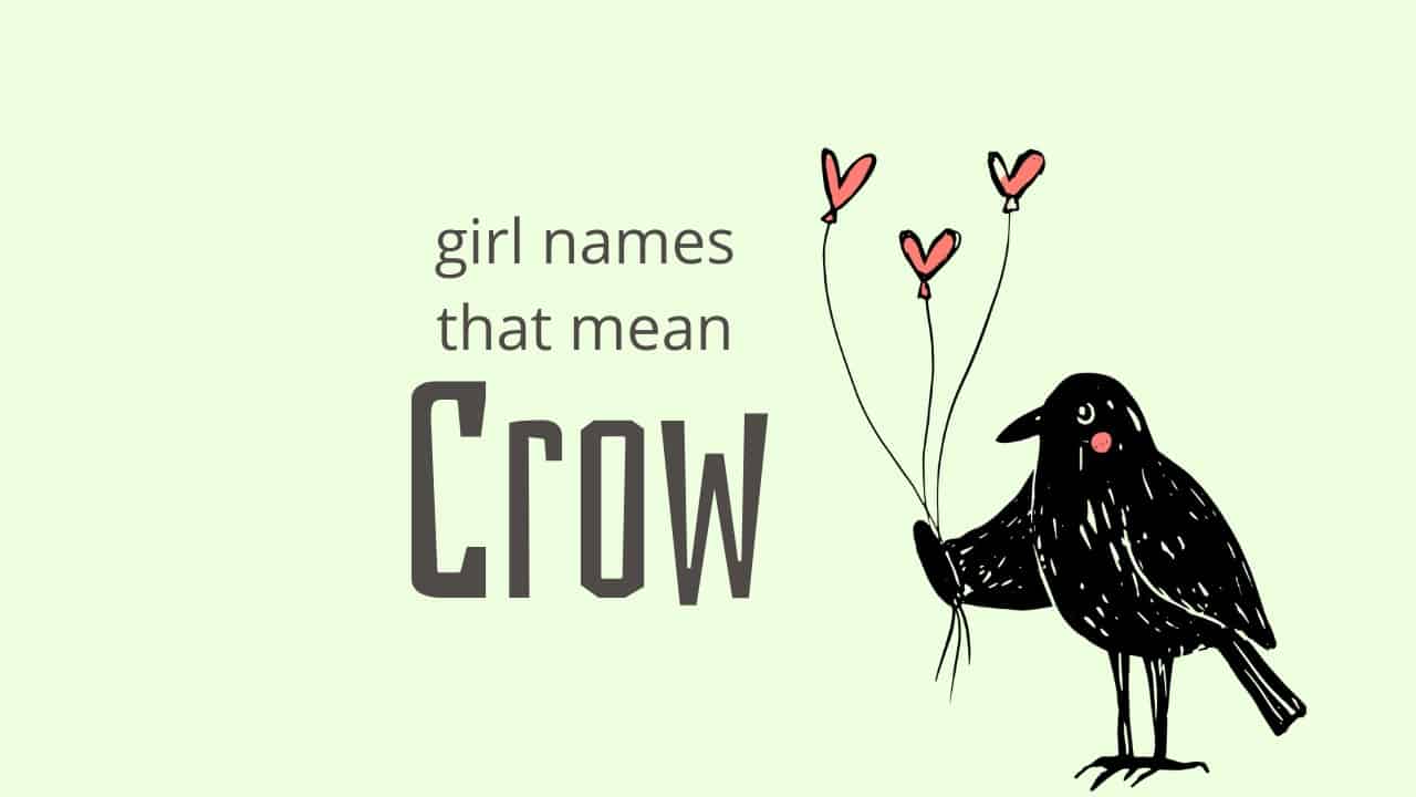girl names that mean crow