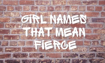 girl names that mean fierce