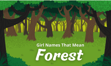 Girl Names That Mean Forest