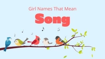girl names that mean song