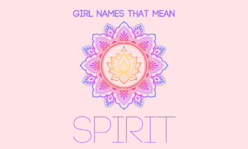 girl names that mean spirit
