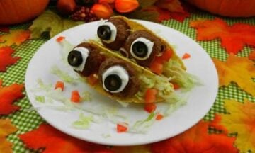 Halloween Eyeball Tacos Recipe