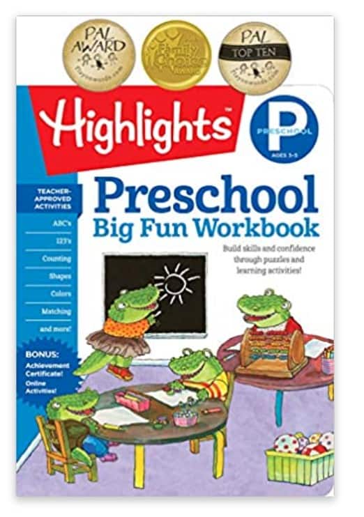 Highlights Big Fun Workbook for preschoolers