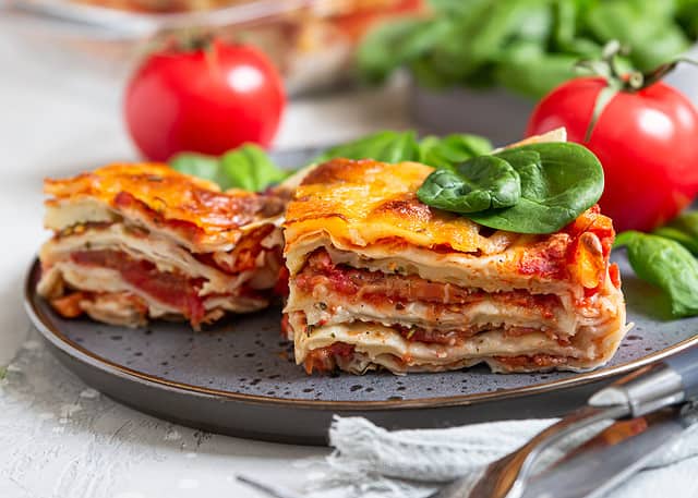 THREE CHEESE LASAGNA