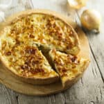 mother's day recipe idea - bacon and cheese quiche