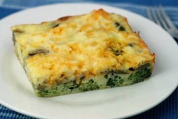 Impossible Broccoli Cheese Pie