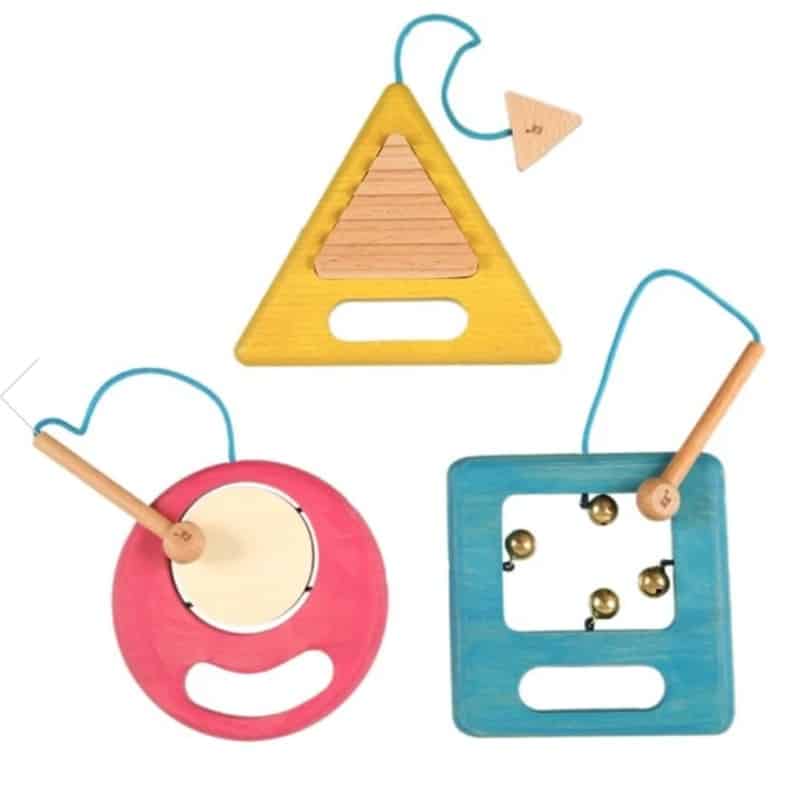 Great Christmas Gift Ideas for Babies:   Mochi instrument trio