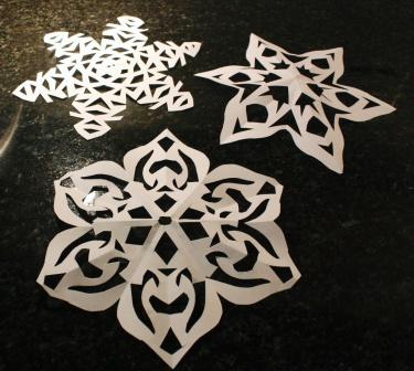 paper snowflakes