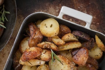 Roasted Potatoes, Rosemary, Freshness, Herb