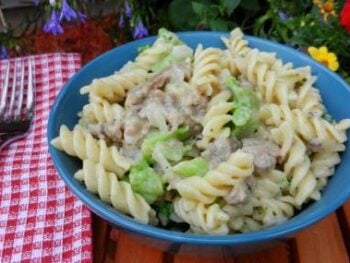 sausage-and-broccoli-pasta-skillet