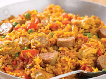 sausage and orzo