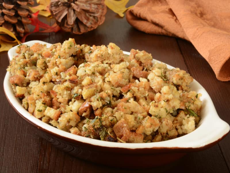 Old-Fashioned Bread Stuffing