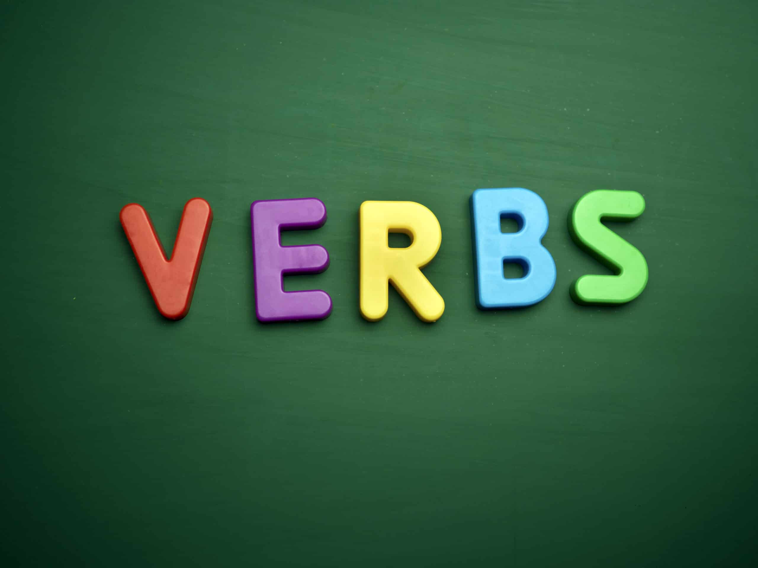 These Are All the Verbs Your Child Needs to Know