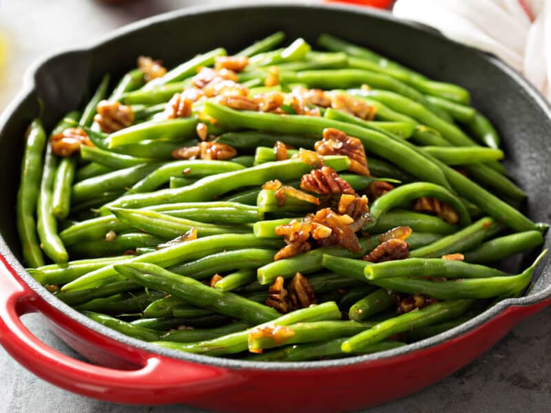 Green Bean and Pecan Salad