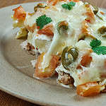 Mexican Lasagna - Tex-Mex flavors close up