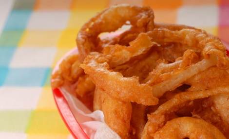 Fried onion rings