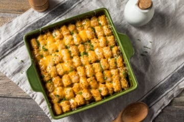 teter tot casserole recipe, Fried Tot, Casserole, Raw Potato, American Culture, Appetizer