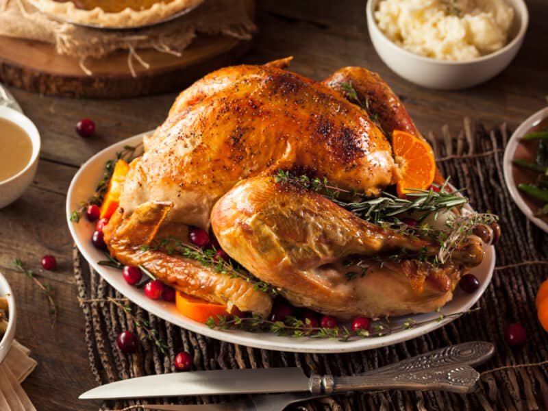 Holiday Turkey with Maple Glaze is a simple twist on the classic recipe, but it's big on taste.
